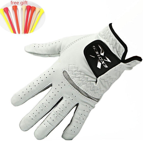 Golf Gloves For Men - Herrick Golf Gloves  Men's Left Hand Soft Breathable Golf Gloves Pure Sheepskin Golf Gloves