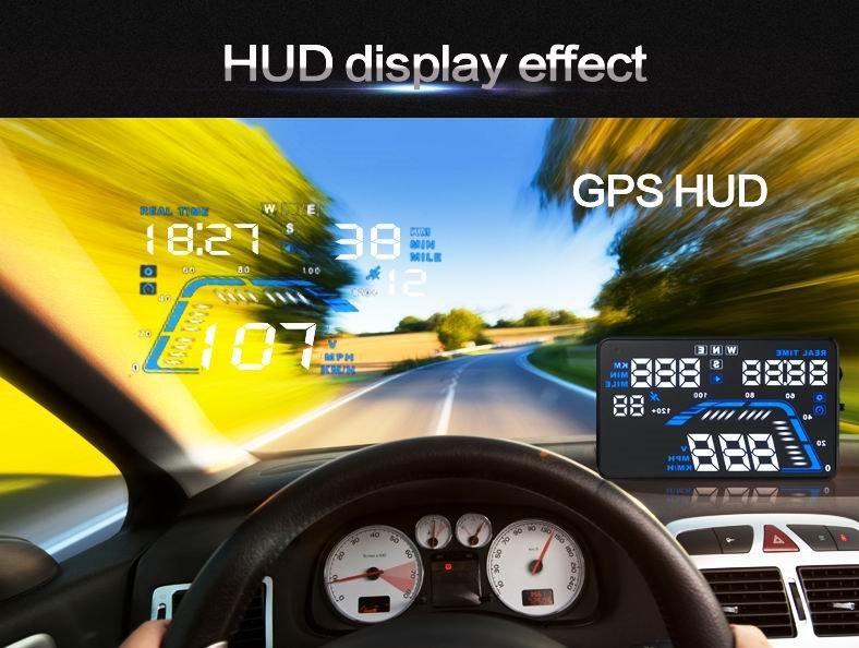 Auto Display - Automobile Head-up Display Speed Projector