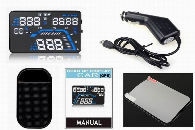 Auto Display - Automobile Head-up Display Speed Projector