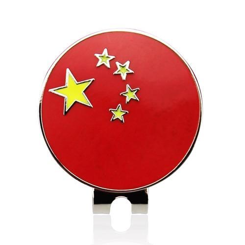 Ball Markers - 1.18 Inch Golf Ball Mark W Magnetic Golf Hat Clip Mark Golf Ball Position 24 Kinds For Choice Golf Marker