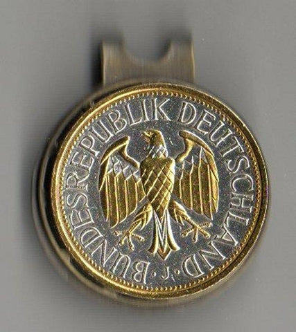 Ball Markers - German 1 Mark “Gold & Silver Eagle” (quarter Size)
