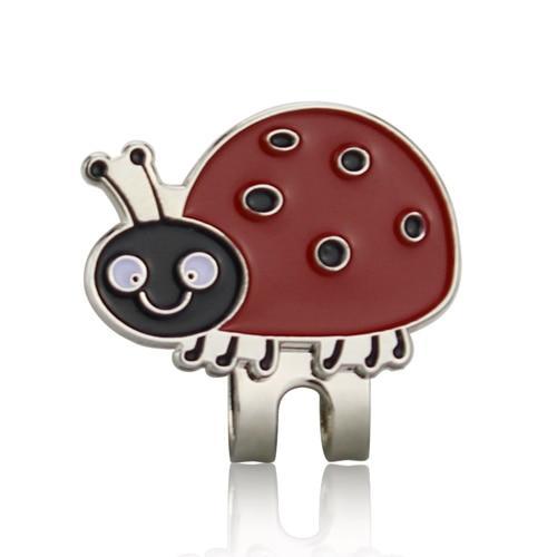 Ball Markers - Golf Ball Mark With Golf Hat Clip Magnetic Outdoor Alloy Golf Marker Supplies Accessories Drop Shipping