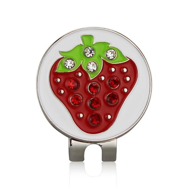 Ball Markers - Golf Ball Mark With Golf Hat Clip Magnetic Outdoor Alloy Golf Marker Supplies Accessories Drop Shipping