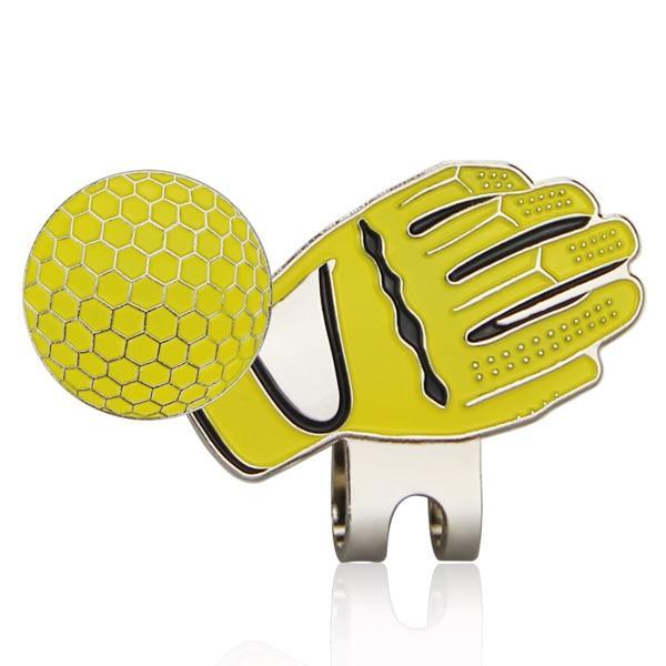 Ball Markers - Golf Ball Mark With Golf Hat Clip Magnetic Outdoor Alloy Golf Marker Supplies Accessories Drop Shipping