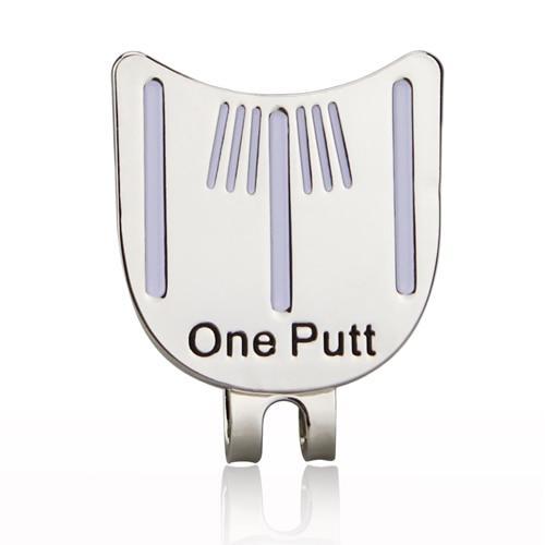 Ball Markers - Golf Ball Mark With Golf Hat Clip Magnetic Outdoor Alloy Golf Marker Supplies Accessories Drop Shipping