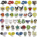 Ball Markers - Golf Ball Mark With Golf Hat Clip Magnetic Outdoor Alloy Golf Marker Supplies Accessories Drop Shipping