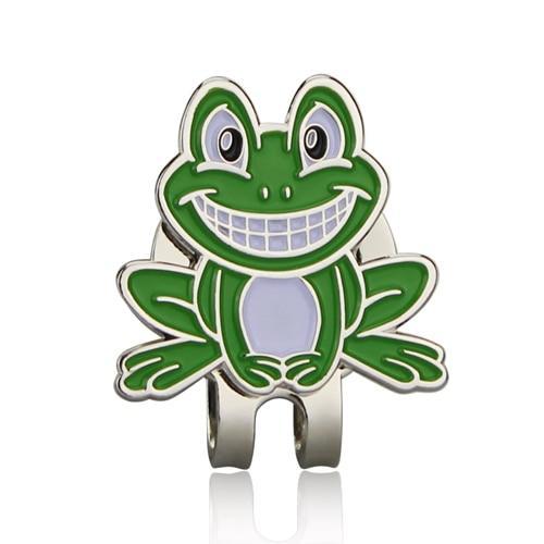 Ball Markers - Golf Ball Mark With Golf Hat Clip Magnetic Outdoor Alloy Golf Marker Supplies Accessories Drop Shipping
