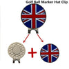 Ball Markers - Magnetic Golf Markers Hat Clips Official Alloy Ball Mark Hat Clips Caps Outdoor Golf Accessories Training Aids Golfer Suppliers