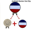 Ball Markers - Magnetic Golf Markers Hat Clips Official Alloy Ball Mark Hat Clips Caps Outdoor Golf Accessories Training Aids Golfer Suppliers