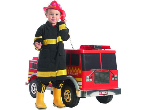 Battery Powered - Kalee Fire Truck 12v Red