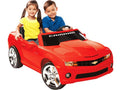 Battery Powered - NPL Chevrolet Racing Camaro 12v Car Red
