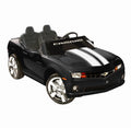 Battery Powered - NPL Chevrolet Racing Camaro Black 12v Car Black
