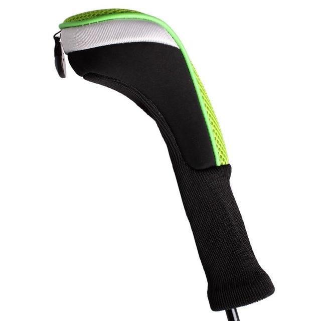 Club Head Cover - 3pcs/Pack Long Neck Golf Hybrid Club Head Covers Interchangeable No. Tag CTMT-02