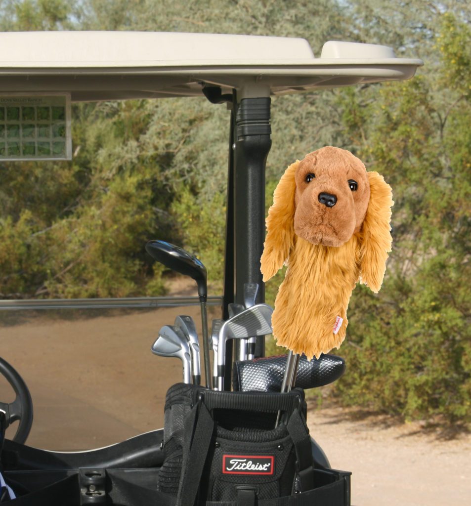 Club Head Cover - Cocker Spaniel Driver Golf Head Cover