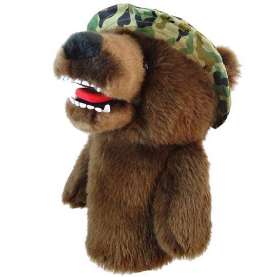 Club Head Cover - Military Bear Driver Head Cover