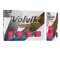 Golf Clubs & Equipment - Volvik Vivid 3 Pc Golf Balls - Matte Pink
