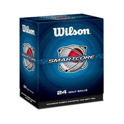 Golf Clubs &amp; Equipment - Wilson Smart Core Golf Ball - Pack Of 24  White