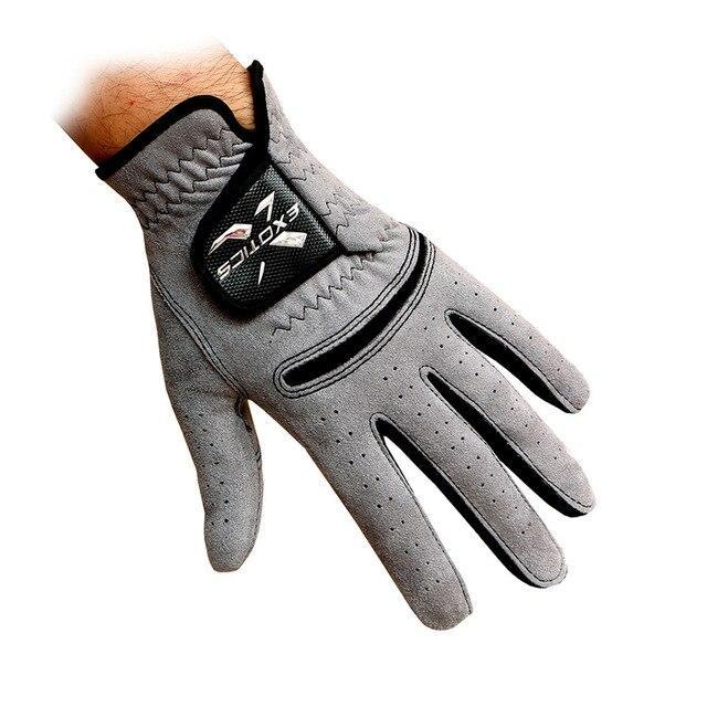 Golf Gloves For Men - Golf Glove Left Hand Soft Microfiber Cloth Suction Sweat Breathable Wear Gloves Golf Outdoor Accessories Free Shipping