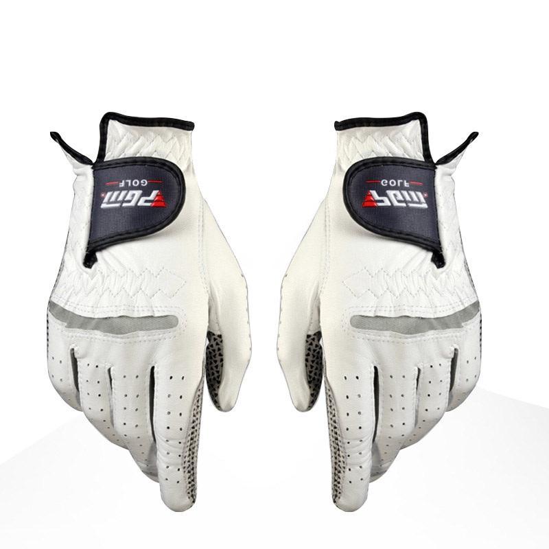 Golf Gloves For Men - Golf Gloves Men's Golf Anti-slip Design Genuine Leather