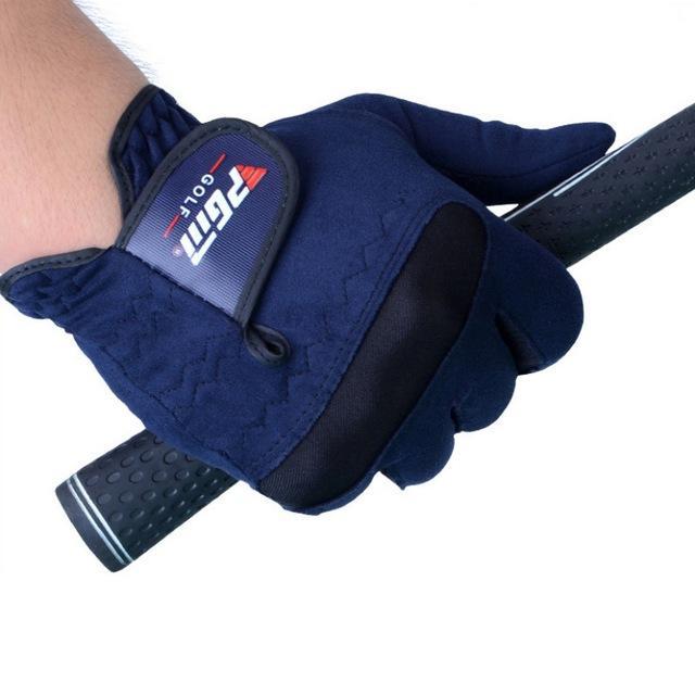 Golf Gloves For Men - Men Right Left Hand Golf Gloves Sweat Absorbent Microfiber Cloth Soft Breathable Abrasion Gloves Brand Outdoor