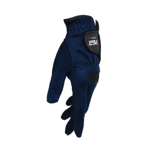 Golf Gloves For Men - Men's Golf Gloves Right & Left Hand Sweat Absorbent Microfiber Cloth Soft Breathable Abrasion Gloves