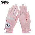 Golf Gloves Women - GOG GOLF GLOVES Professional Breathable Pink Soft Fabric For Women Left And Right Hand Free Shipping 1pair