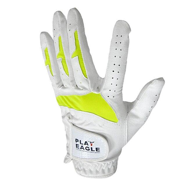 Golf Gloves Women - Golf Sports Women Right / Left Hand Golf Glove Anti-slip Sweat Absorbent Microfiber Cloth Soft Breathable Abrasion Glove