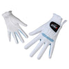 Golf Gloves Women - PGM 1 Pair Elastic Golf Gloves Ladies Adjustable Breathable Women's Fiber Cloth Outdoor Sports Full Finger Gloves For Girls