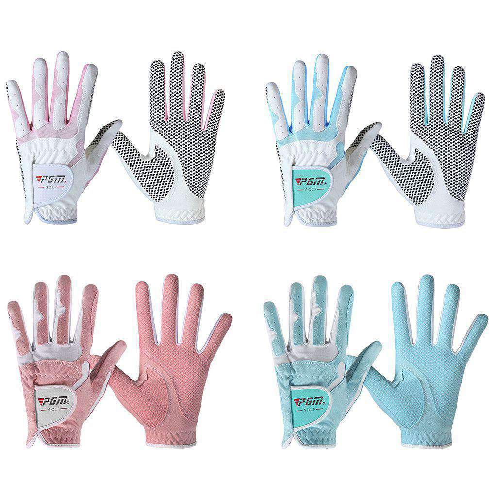 Golf Gloves Women - Women's Anti-slip Design Golf Gloves Left And Right Hand Breathable Sports Gloves
