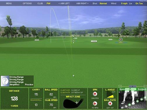 Golf Simulator - P3 ProSwing Plus Simulator