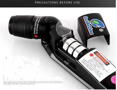 Golf Training Aid - Golf Putter Laser Sight Practice Aid