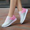Ladies Golf Shoes - Golf Shoe Ladies Sports Wind Leather Waterproof Non Slip Nails Women Shoes Net Flat Wild Sneakers Shoes Woman Breathable Fitness