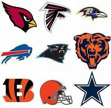 NFL Set Club Head Covers