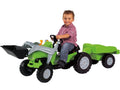 Pedal Power - Big Jimmy Pedal Tractor Loader Plus Trailer