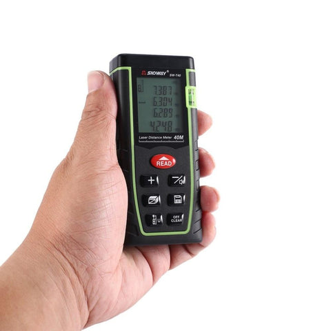 Range Finders - SNDWAY Laser Rangefinder 100M 80M 60M 40M Laser Distance Meter Range Finder Distance Measurer Laser Tape Measure Distance Tool