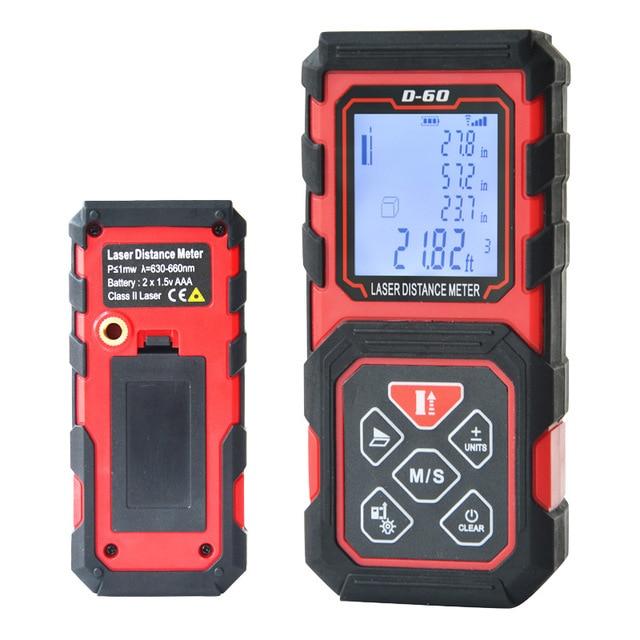 Range Finders - TECLASER Laser Meter Laser Distance Measurre 40M Digital Tape Measuring Device Distance Meter Digital Range Finder Tape Measure