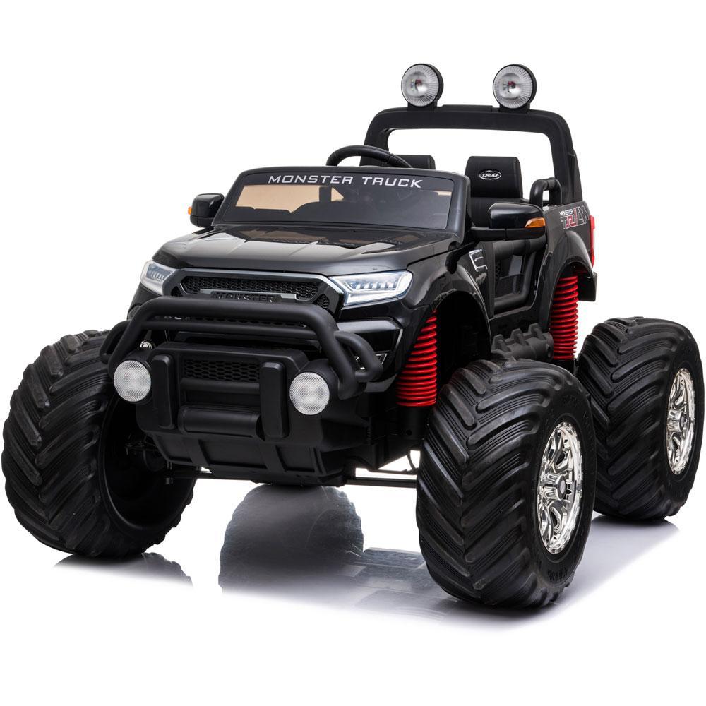 Remote Control - MotoTec Monster Truck 4x4 12v Black (2.4ghz)