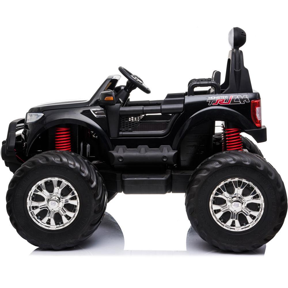 Remote Control - MotoTec Monster Truck 4x4 12v Black (2.4ghz)