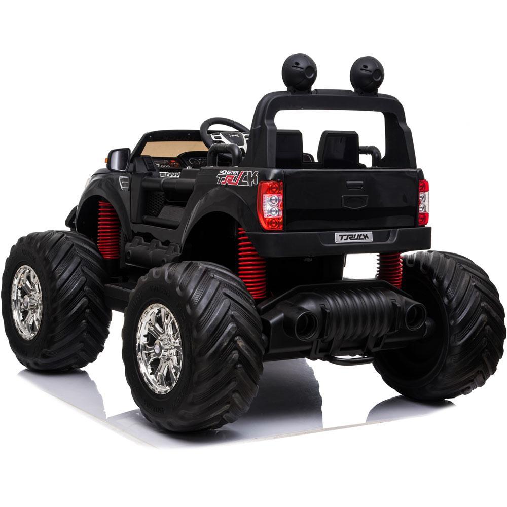 Remote Control - MotoTec Monster Truck 4x4 12v Black (2.4ghz)