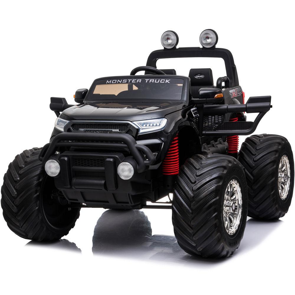 Remote Control - MotoTec Monster Truck 4x4 12v Black (2.4ghz)