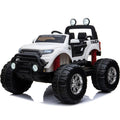 Remote Control - MotoTec Monster Truck 4x4 12v White (2.4ghz)