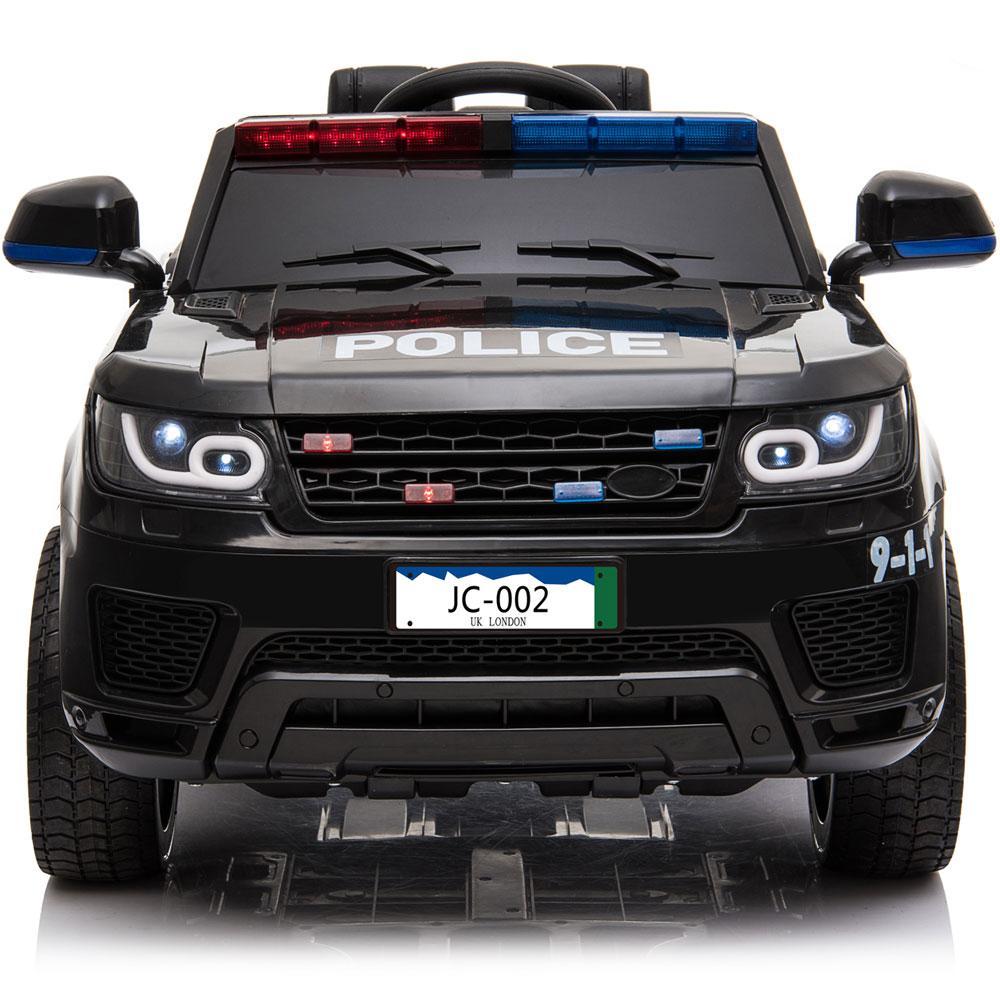 Remote Control - MotoTec Police Car 12v Black (2.4ghz RC)