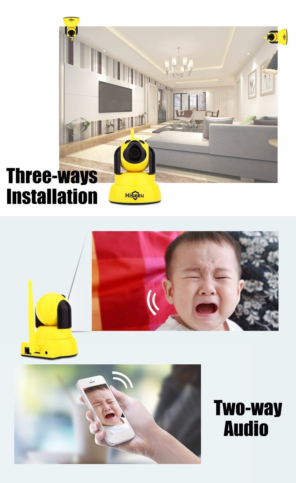 Security Camera - Home Wireless Security Camera