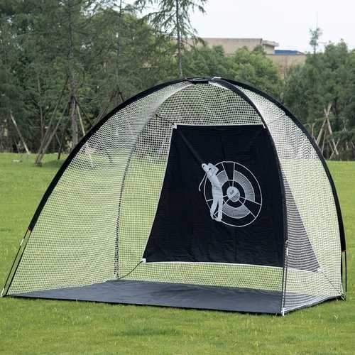 Sporting Goods &gt; Outdoor Recreation &gt; Golf &gt; Golf Training Aids - 3-in-1 Portable 10' Golf Practice Set