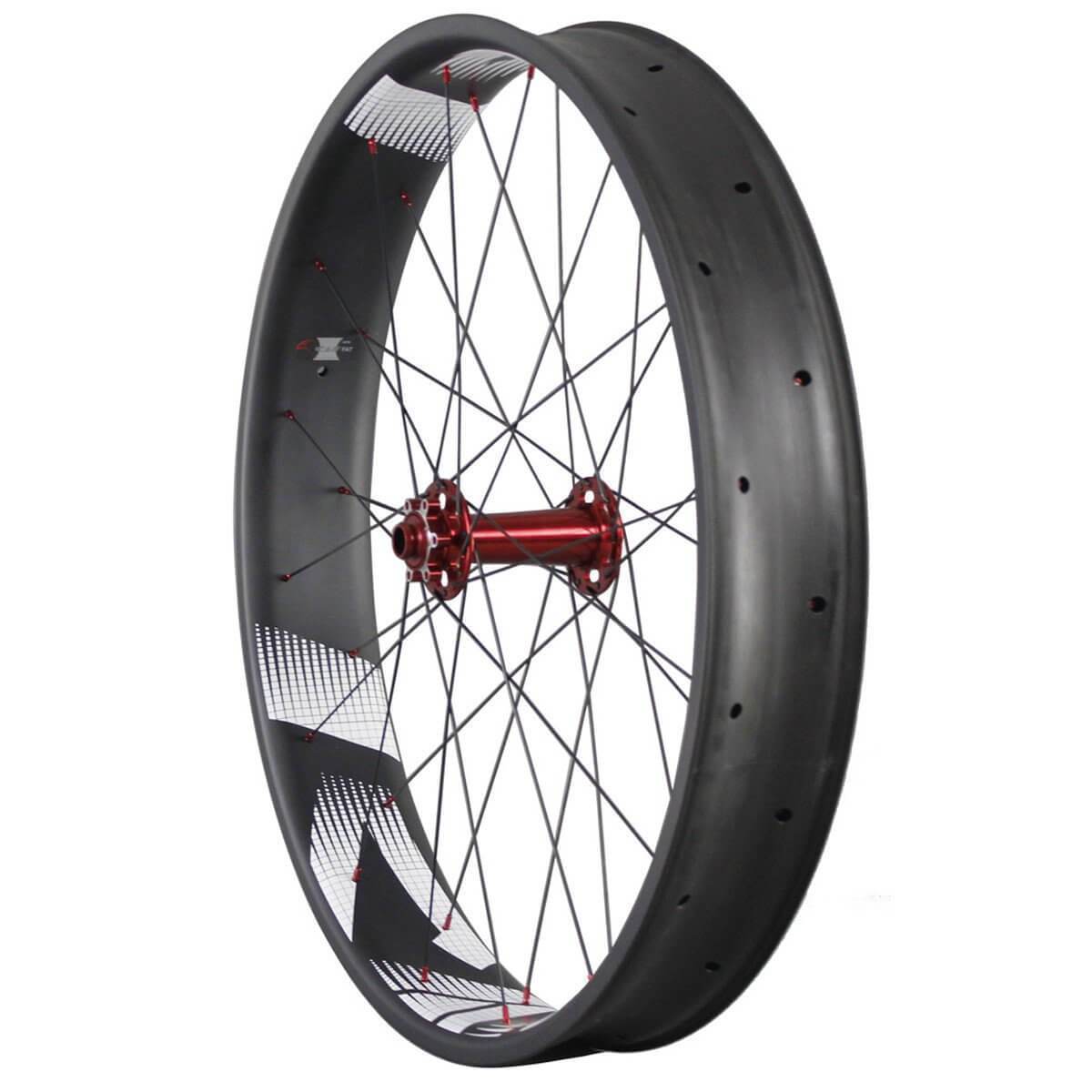 Wheels & Wheelsets - 26er Carbon 90mm Fat Bike Wheelset 90C