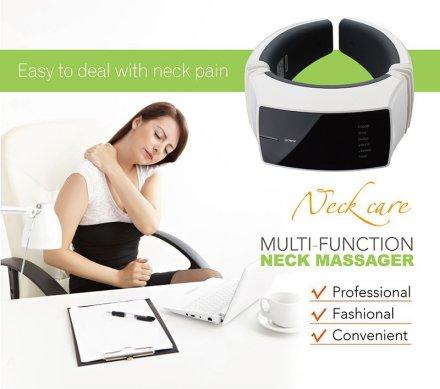 Wireless Remote Control Neck Massager